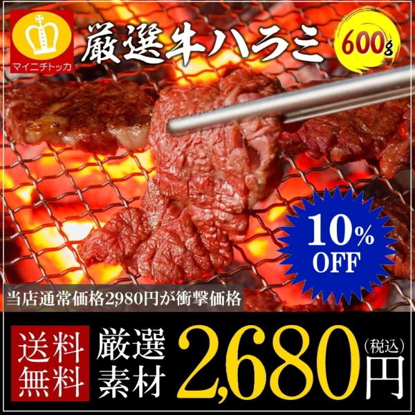 父の日 ギフト プレミアム会員なら2680円 牛ハラミ600g 焼肉セット BBQ ホルモン 冷凍食...