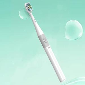 電動歯ブラシ 防水 音波歯ブラシ ソニック 携帯式 歯垢除去 電動歯磨き 歯周病予防 電動 歯ブラシ バッテリーモデル 白 1本