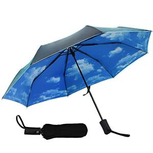 折りたたみ傘,ワンタッチ 自動開閉  メンズレディース傘,超防水、雨や紫外線からの保護、日傘