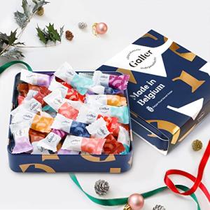 Galler ガレー クリスマス限定パッケージ チョコレート ナノバー50個入 ベルギー王室御用達 ギフト缶 Web限定