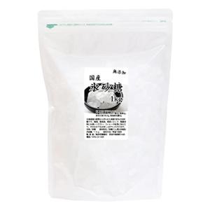 自然健康社 氷砂糖 1kg てんさい糖 ロック 業務用 無添加