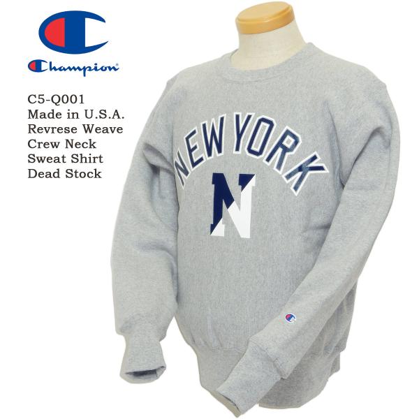 Champion チャンピオン C5-Q001 リバースウィーブ クルーネック スウェットシャツ 米...