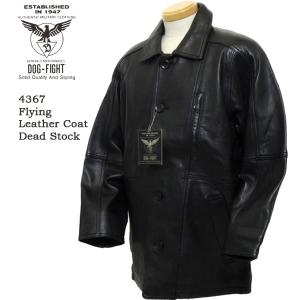 DOG FIGHT,ドッグファイト,4367,FLYING LEATHER COAT,フライングレザーコート,Dead Stock,デッドストック,シープスキン/羊革、アビエーター｜one-10