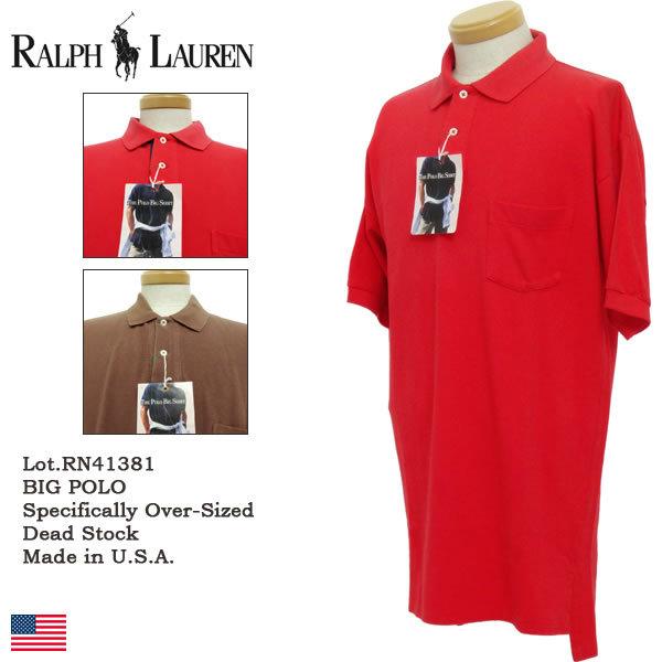 Polo Ralph Lauren,ポロ・ラルフ・ローレン,RN41381,半袖ビッグポロシャツ,デ...