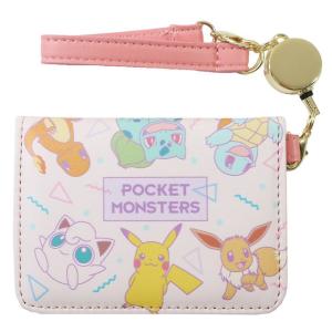 ポケモン 日本正規品 定期入れ リール付き 二つ折り オープン パスケース Pz Brysm03 ポケットモンスター お急ぎ便対応 メール便発送対応