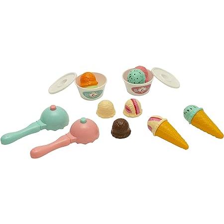 石川玩具 Gokkoわくわくフレーバーアイスクリーム屋さん ピンク