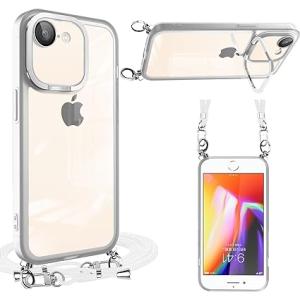 レンズスタンド内蔵 iPhone SE3 / iPhone 7 / iPhone 8 / iPhone SE2 ケース ショルダー クリア｜one-dream