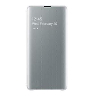 S10+Clear View Cover / ホワイト  EF-ZG975CWEGJP