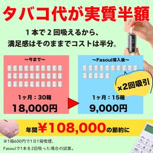 ファソウル アイコス 2度吸い Fasoul ...の詳細画像4