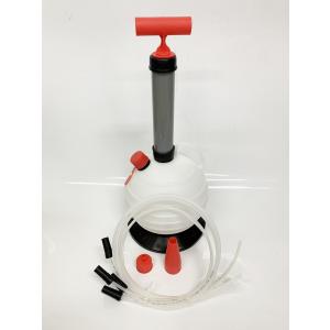 最新　手動式上抜きオイルチェンジャー6Ｌタンク　ホース4mm、6mm、8mm、10mm付き　持ち運びらくらく☆オイル６L