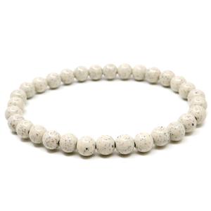 北投石 ブレスレット 6mm 台湾産 ほくとうせき セラミック ラジウム Hokutolite 父の日 ギフト プレゼント