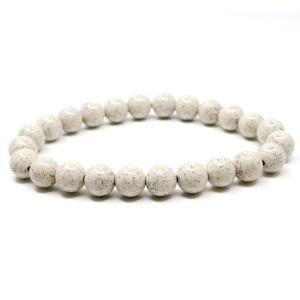 北投石 ブレスレット 8mm 台湾産 ほくとうせき セラミック ラジウム Hokutolite 父の日 ギフト プレゼント