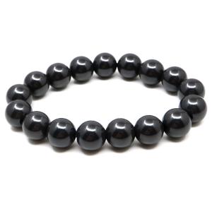北投石 ブレスレット 10mm 橙色 オレンジ 台湾産 ほくとうせき
