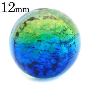 ケラママリン クリア ホタルガラス ビーズ 粒売り 12mm 光る 夜光 バラ売り とんぼ玉 パーツ 沖縄 お土産 慶良間諸島 父の日 ギフト プレゼント 爆買