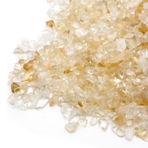 シトリン さざれ 小粒 100g 天然石 チップ レジン封入に 材料 パーツ 浄化 パワーストーン 黄水晶 Citrine 父の日 ギフト プレゼント 爆買