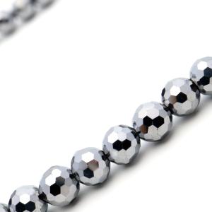 テラヘルツ鉱石 ネックレス ミラーカット 4m...の詳細画像3