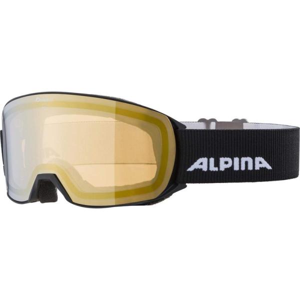 アルピナ スキースノーボードゴーグル ユニセックス ハイコンミラーレンズ くもり止め メガネ使用可 ...
