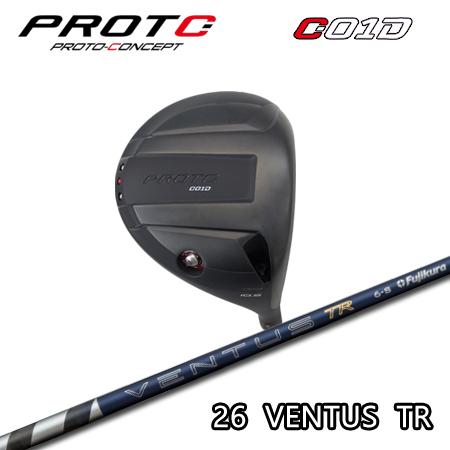 ProtoConcept C01D ドライバー + 26 Ventus TR