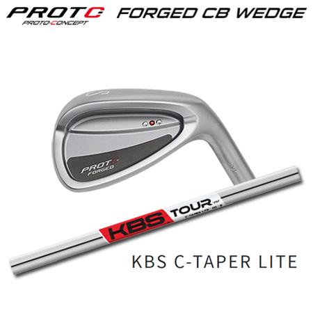 フォージドCBウェッジ + KBS C-Taper Lite