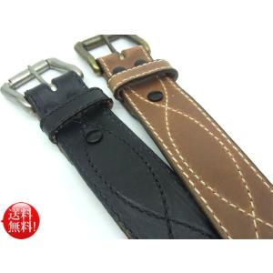 Justin 本革 テーパード 3ピースウエスタンベルト 【All American