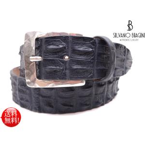 sankyo shokai（三京商会） (レザー革 皮 ベルト)クロコダイル本無双