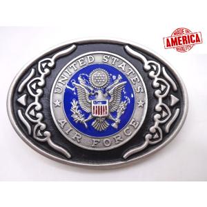 ■COLORADO SILVER STAR■ USA エアフォース ミリタリー バックル 40mm幅...