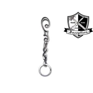 Inception インセプション【メタル】  Fフォール Sカン キーホルダー キーチェーン ギタ...