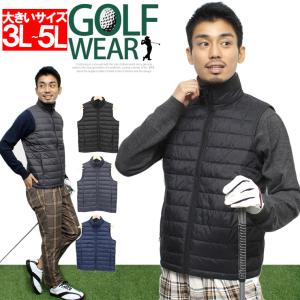 超美品】パーリーゲイツ ダウンベスト ネイビー ボーダー地模様 メンズ