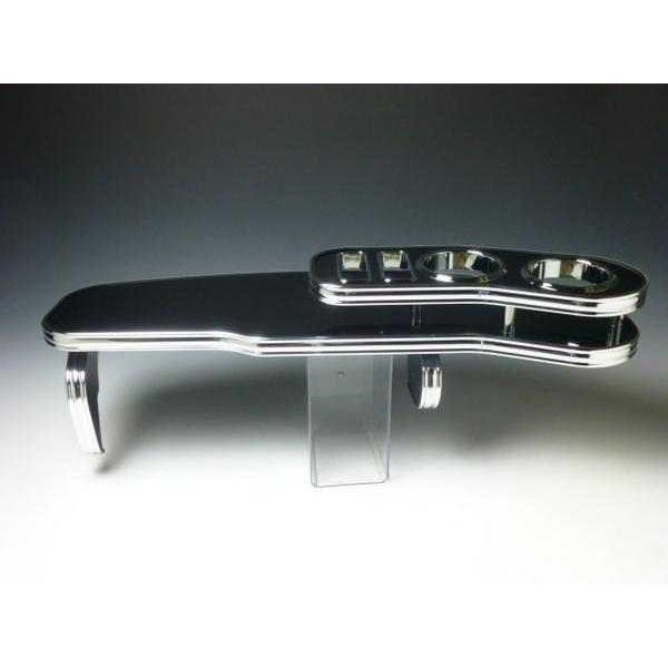 【売り切り! お買い得】20/25系ヴェルファイア、アルファード　フロントテーブルＬライン　ブラック...