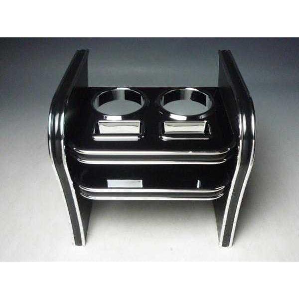 【売り切り! お買い得】フリード(08/5〜）　フロントカップホルダー　ブラック　BKxシルバー