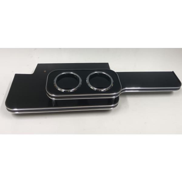 160系プロボックス(14/9〜)フロントテーブル Ver.2　ブラック BKｘシルバー