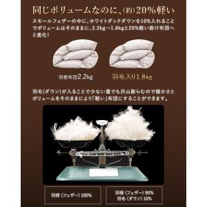 1年保証 布団セット シングル 7点セット 羽...の詳細画像4