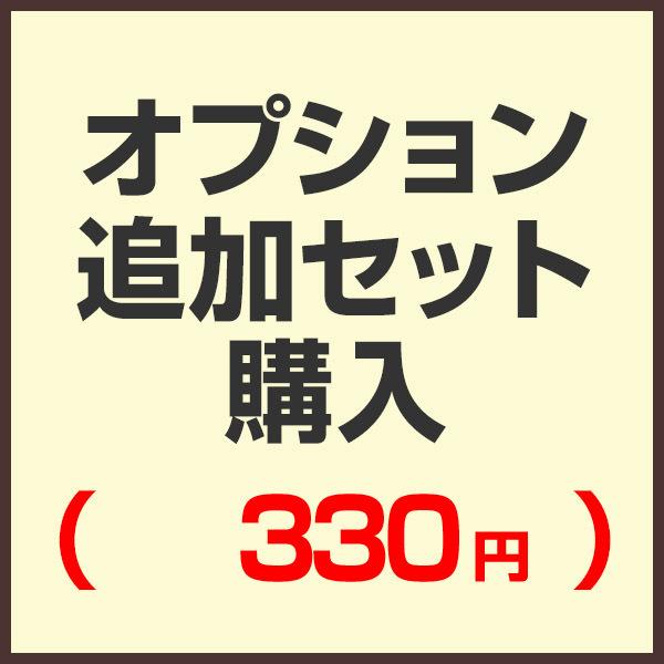 オプション追加セット購入ページ （セットで購入済みの為こちらから購入する必要はありません）（330円...