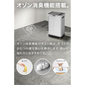 1年保証 ゴミ箱 自動開閉 68L センサー ...の詳細画像2