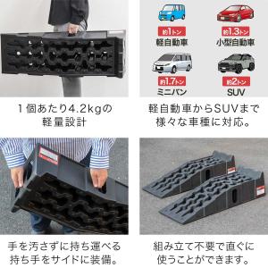 1年保証 カースロープ 2本 セット 高さ17...の詳細画像5