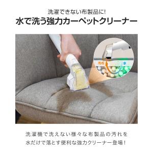 1年保証 スチームクリーナー 水で洗う カーペ...の詳細画像2