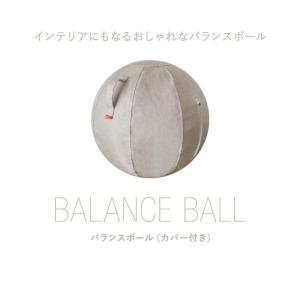 バランスボール 65cm 洗えるカバー付き ハンドポンプ付き