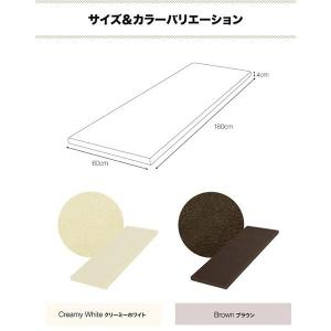 1年保証 マットレス ごろ寝マット 低反発マッ...の詳細画像1