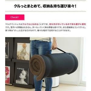 1年保証 マットレス ごろ寝マット 低反発マッ...の詳細画像3