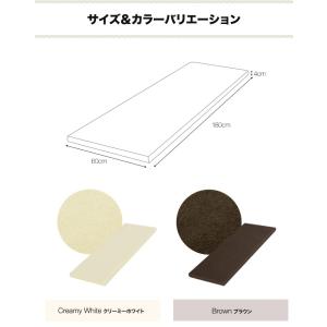 1年保証 マットレス ごろ寝マット 低反発マッ...の詳細画像5