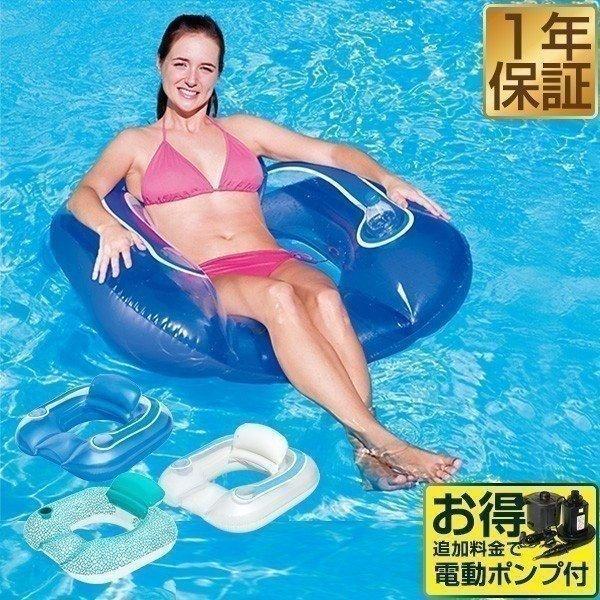1年保証 浮き輪 浮き具 フロート フローター 浮輪 うきわ 電動ポンプ 空気入れ プール 海水浴 ...