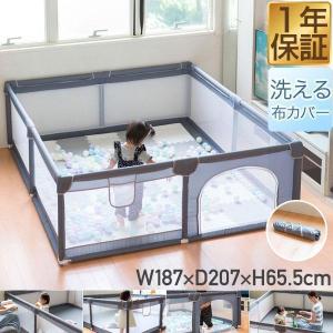 1年保証 ソフトベビーサークル メッシュ 207cm×187cm ハイタイプ 扉付き 組み立て式 洗えるカバー ベビーフェンス 赤ちゃん 子供 お昼寝 安全 四角 送料無料｜onedollar8