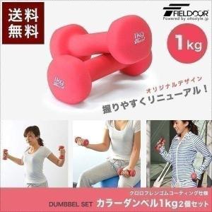 ダンベル 2kg 2個セット 合計4kg カラーダンベル 男女兼用 男性 女性