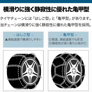 1年保証 タイヤチェーン スノーチェーン 簡単...の詳細画像2