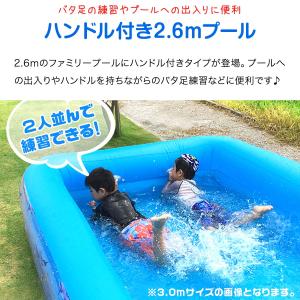 1年保証 プール 家庭用プール 2.6m 大型...の詳細画像1