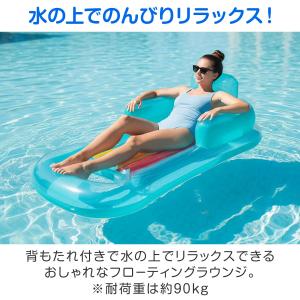 1年保証 浮き輪 大人用 フロートベッド 水上...の詳細画像1