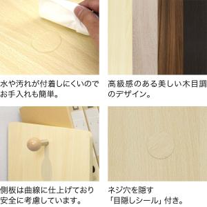 1年保証 ファイルワゴン キャスター付き 2段...の詳細画像4