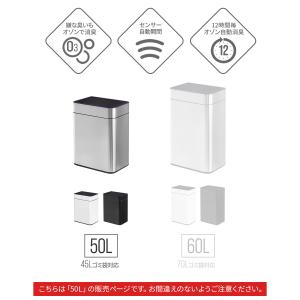 1年保証 ゴミ箱 自動開閉 50L 臭わない ...の詳細画像1