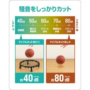 1年保証 バスケットボール ドリブルネット 練...の詳細画像3