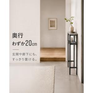 1年保証 コンソールテーブル スリム 玄関 幅...の詳細画像5